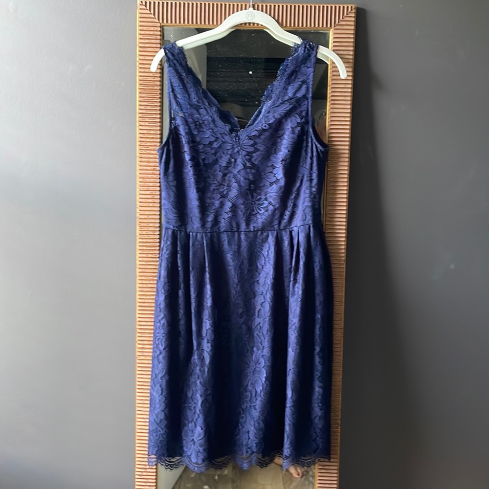 Weddington Way Navy Lace Dress size 8
